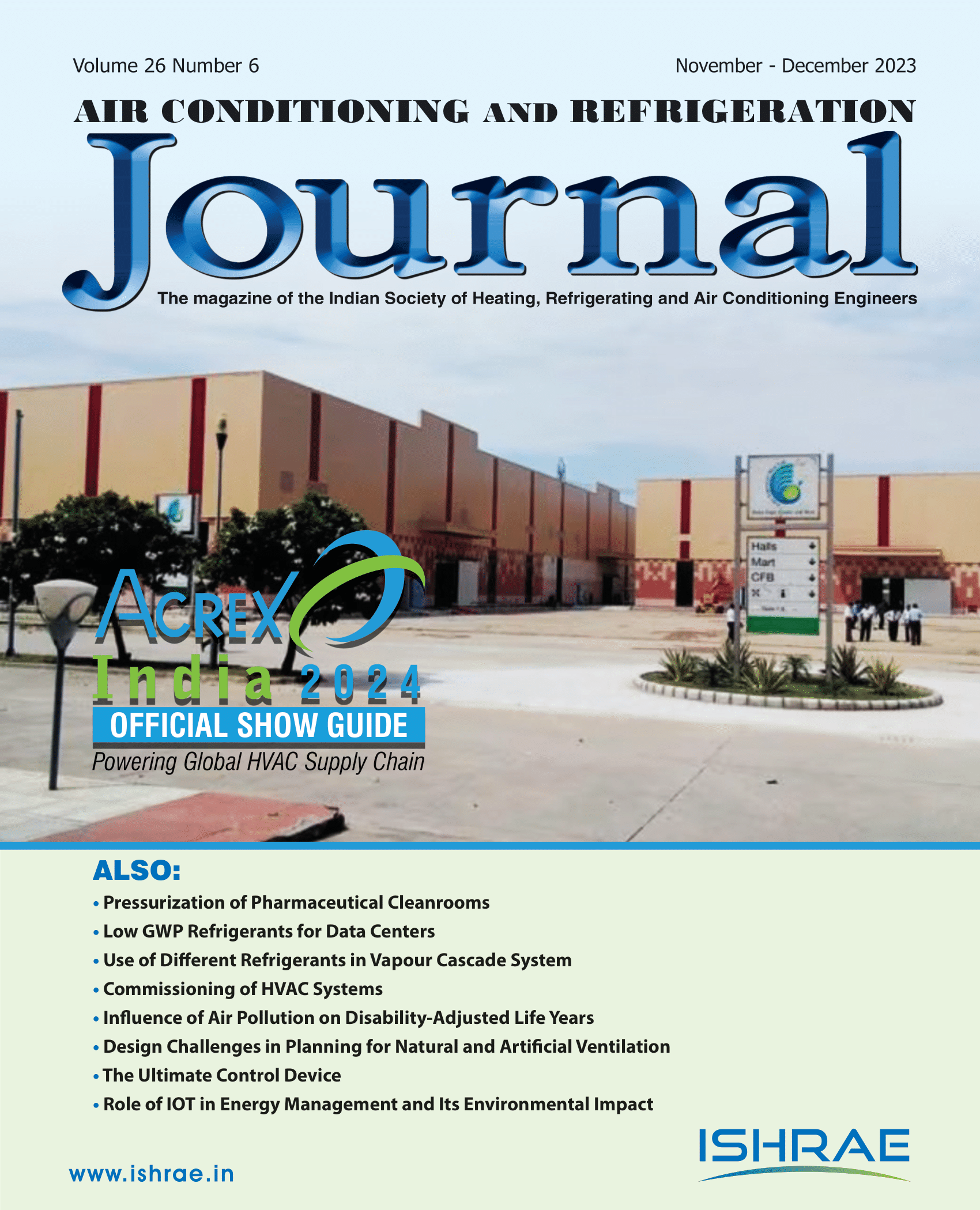 ISHRAE Journal November-December 2023